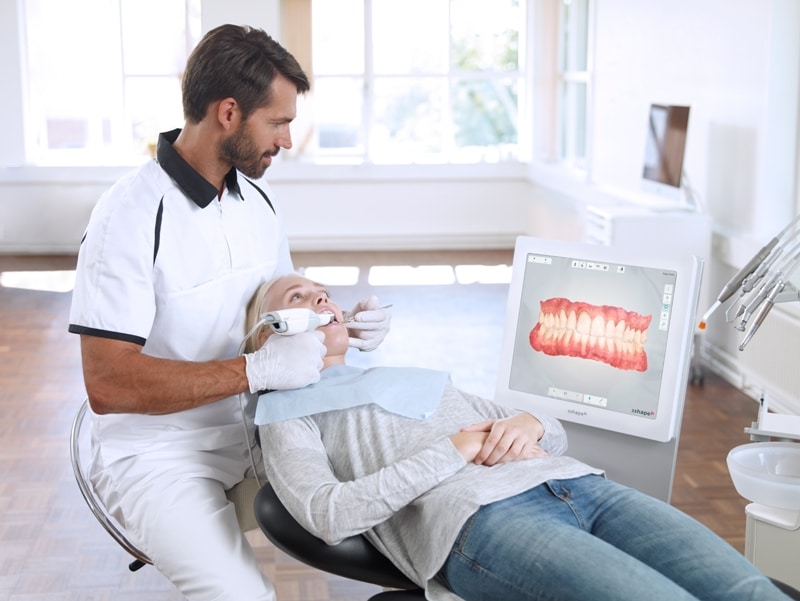 scanner intraolare studio dentistico spinetto dentista chiavari